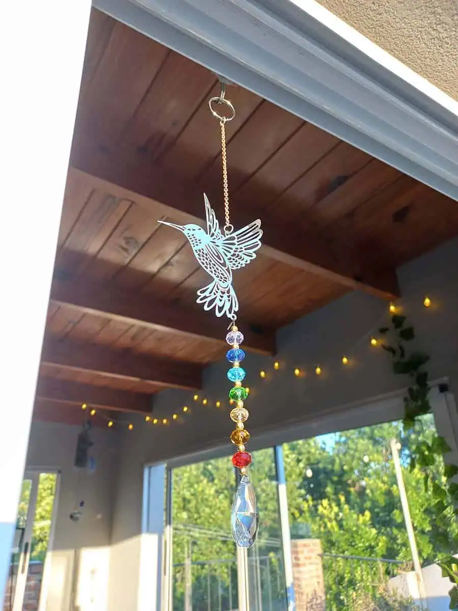 Atrapasol con Colibrí