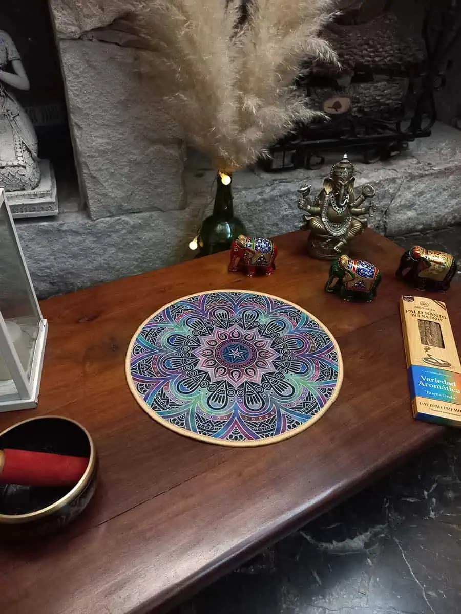 Mandala Centro de mesa 30cm, modelo Galáctico