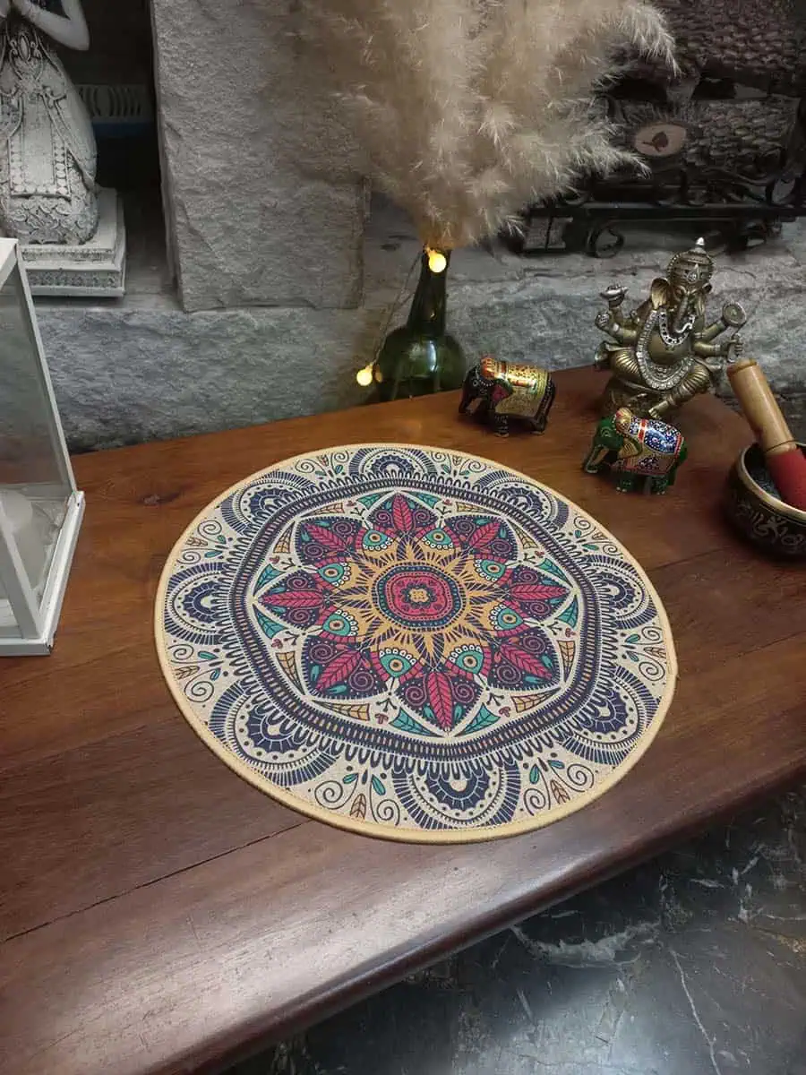 Mandala Centro de mesa 38cm, modelo Invierno