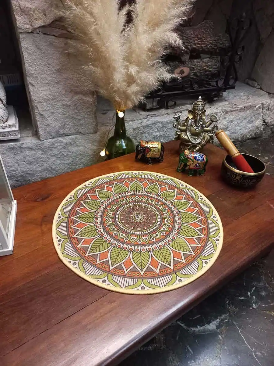 Mandala Centro de mesa 38cm, modelo Otoño
