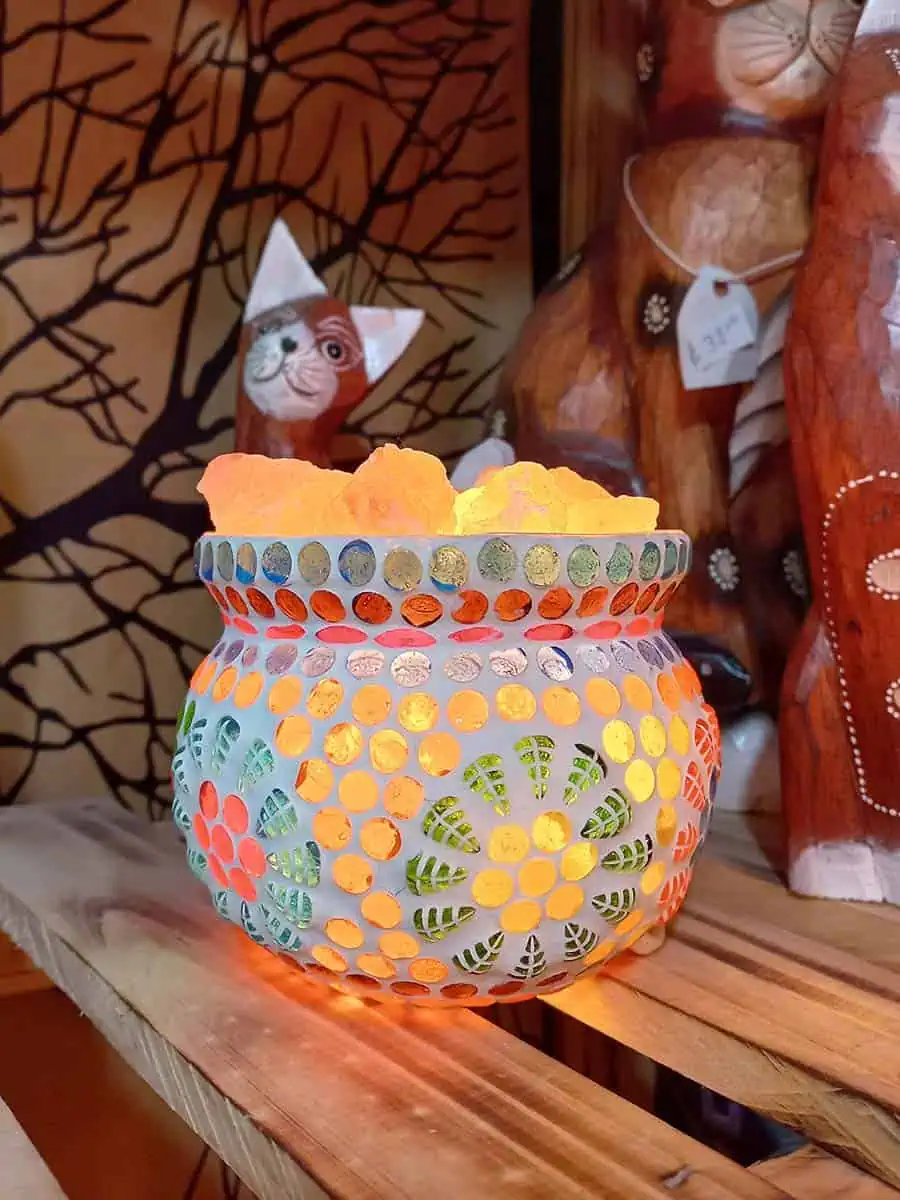 Cuenco de sal Marroquí mediano