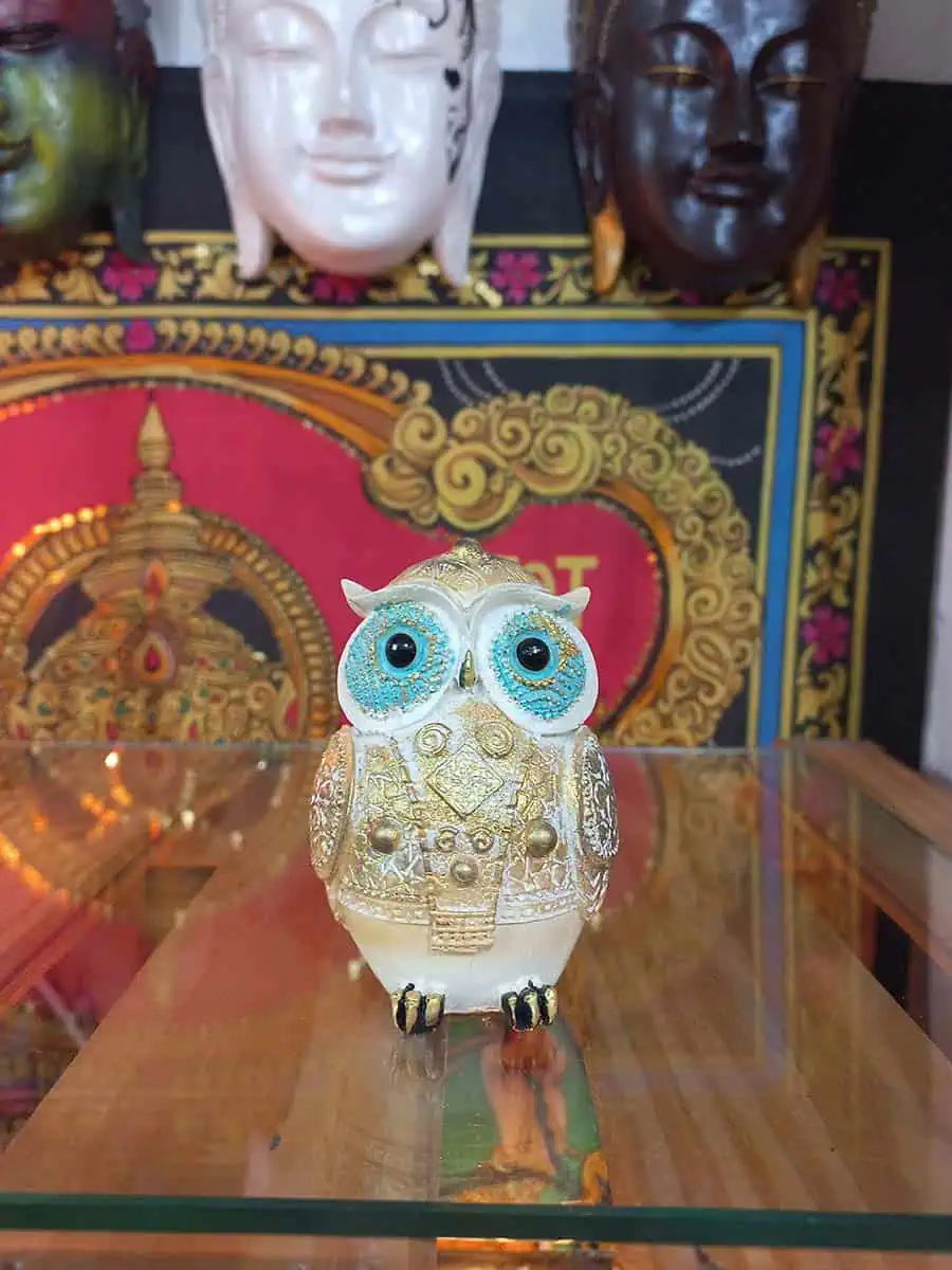 imagen de una lechuza decorativa para la casa