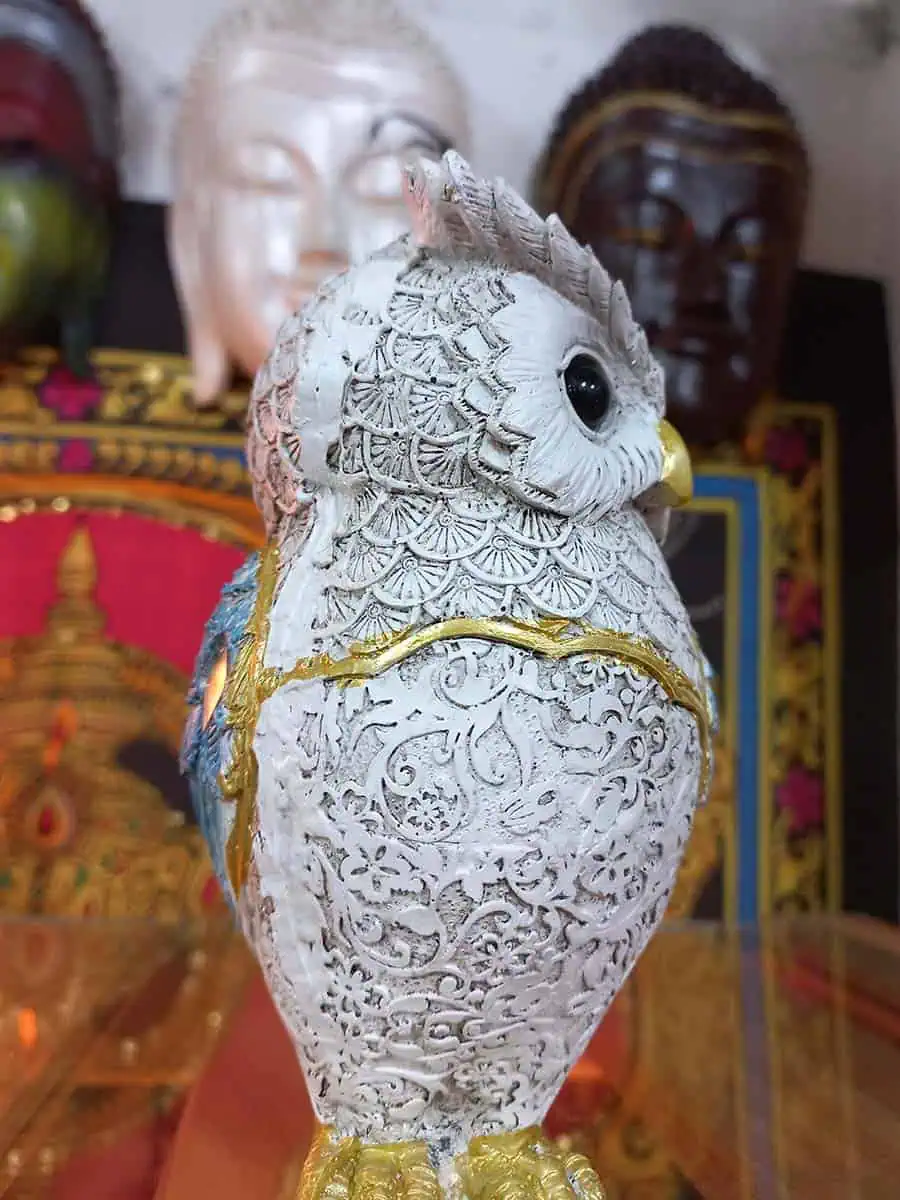 imagen de una lechuza decorativa para la casa