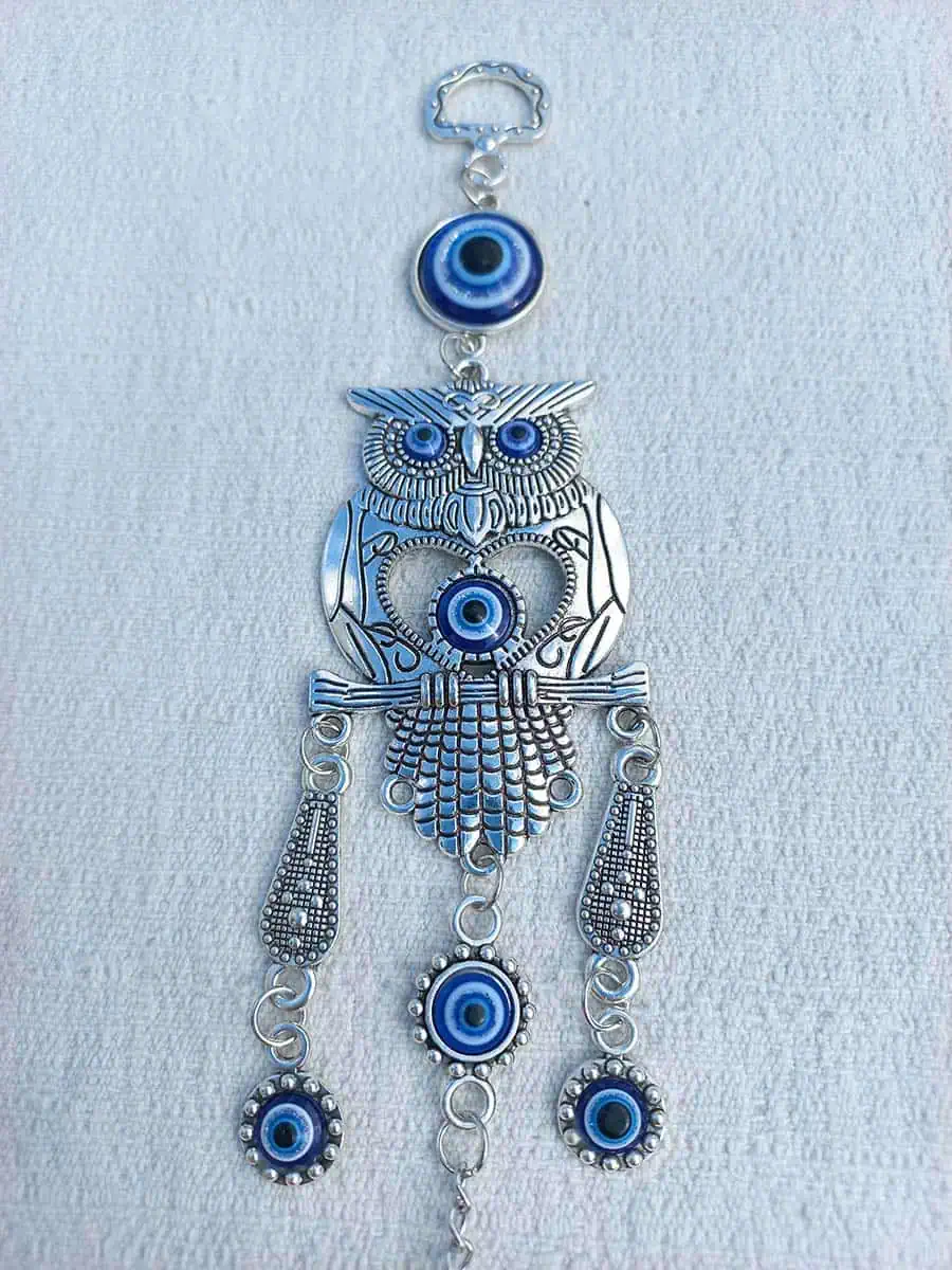 imagen de Colgante de mano de Fátima con ojo turco