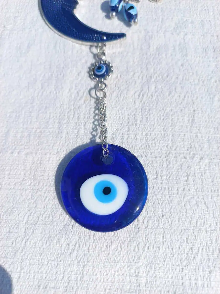 imagen de Colgante de mano de Fátima con ojo turco