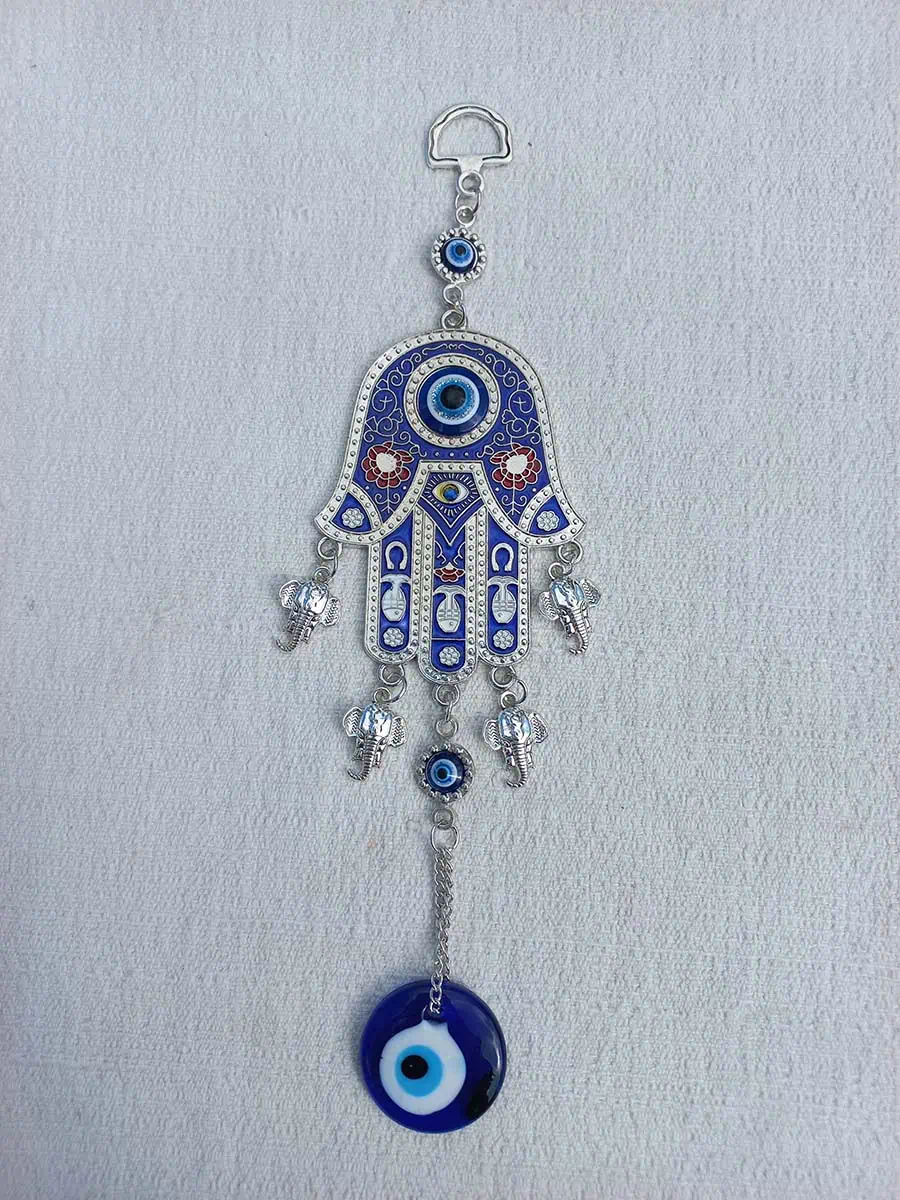 Colgante Mano de fátima y ganeshitas