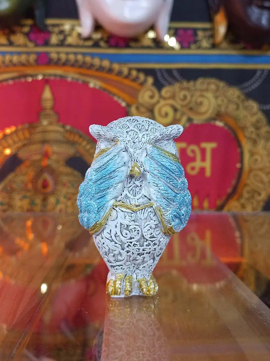 imagen de una lechuza decorativa para la casa