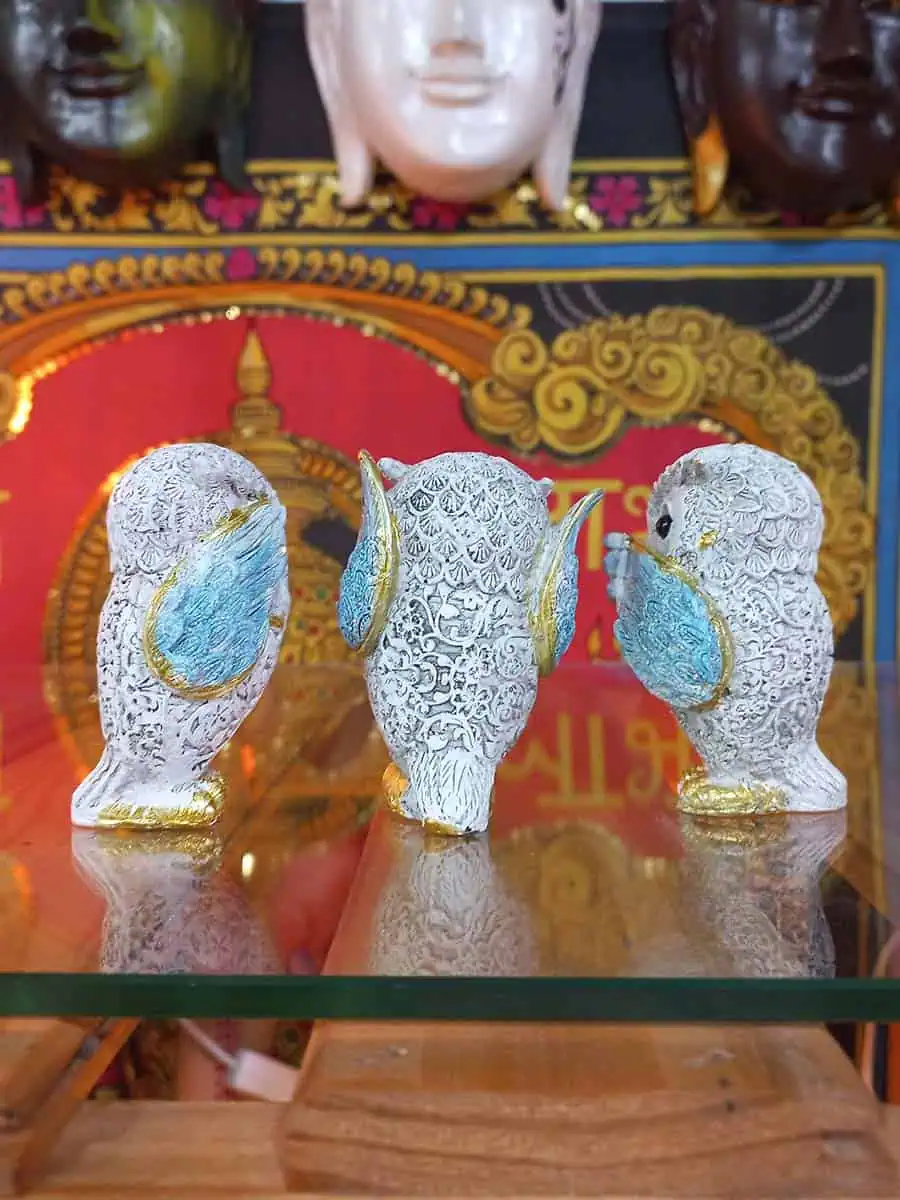 imagen de una lechuza decorativa para la casa