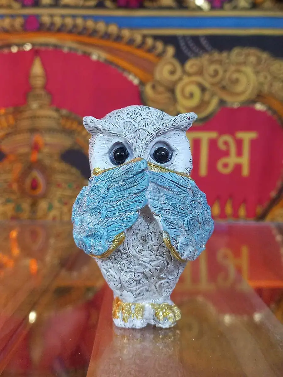 imagen de una lechuza decorativa para la casa